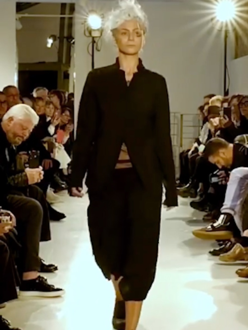 RUNDHOLZ Mainline Asymmetric Patchwork Blazer Jacket Black SS2020 Architectural